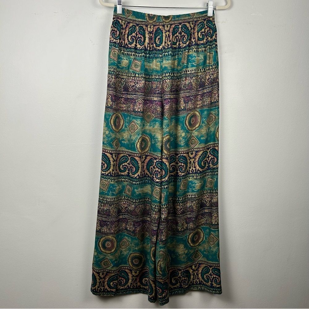 Vintage SUTTLE & SEAWINDS wide leg pull on pants